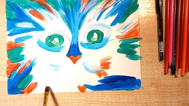 Drawing a portrait of a cat! @FarjanaDrawingAcademy смотреть онлайн