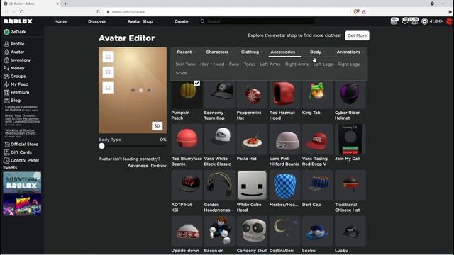 How to make an AWESOME HALLOWEEN AVATAR in Roblox! смотреть онлайн