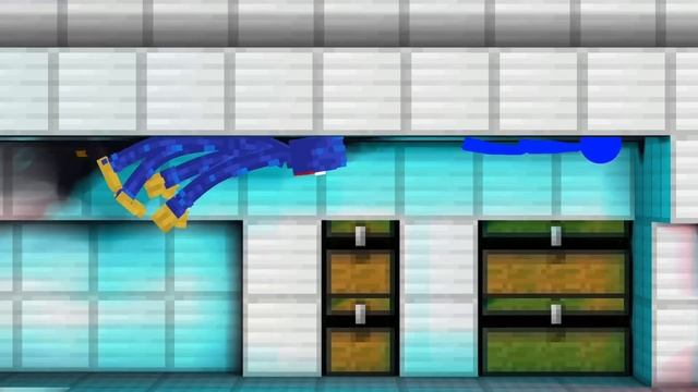 Stickman Animation Vs Minecraft HEROBRINE MOVIE Animator vs Animation Cartoon смотреть онлайн