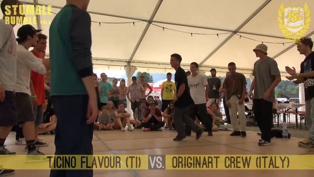 08 - Ticino Flavour (TI) VS. OriginArt Crew (Italy) @ Stumble Rumble Vol.3 (2015) смотреть онлайн
