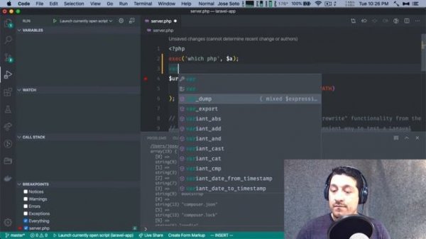 Debugging Visual Studio Code and Xdebug Setup for PHP