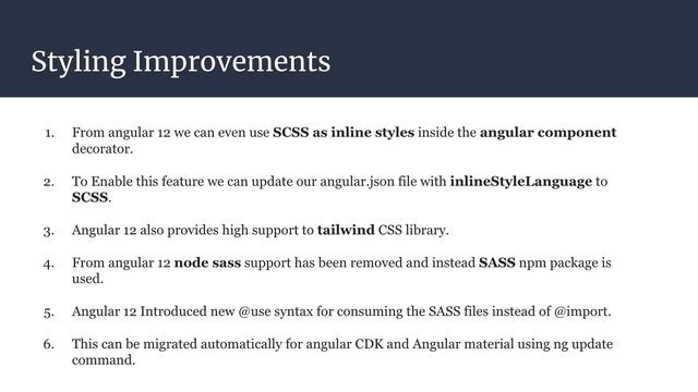 Angular 12 Features смотреть онлайн