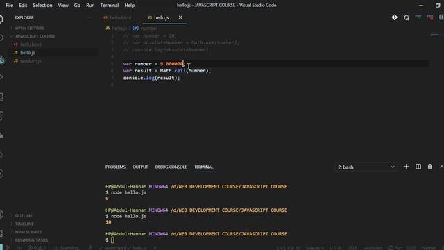 JavaScript full basic to advance course in bangla tutorials 2020, random, absolute, (part-04) смотреть онлайн