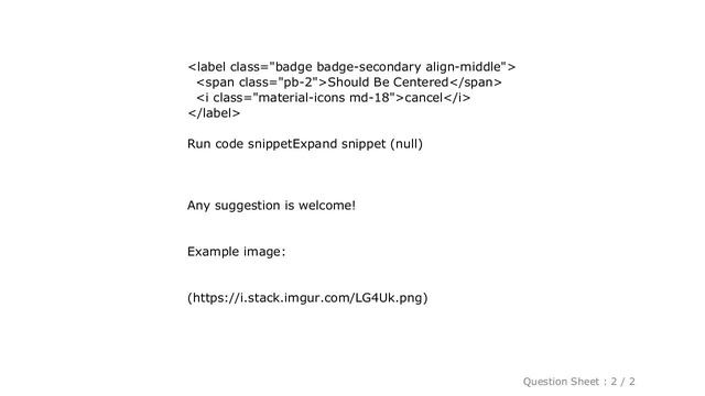 HTML : Bootstrap Badge - Text Not Centered in Badge смотреть онлайн