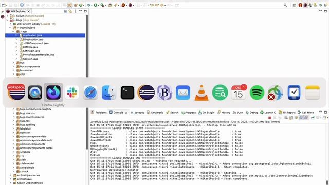 Open Java file at line from WOExceptionPage смотреть онлайн