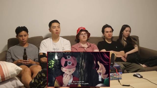Demon Slayer Season 3 Episode 2 REACTION!! смотреть онлайн