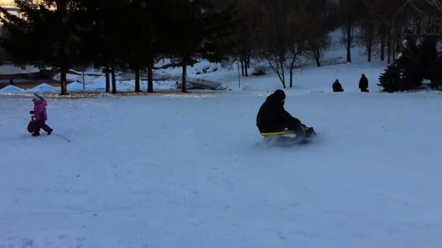 Сани и разворот на 360С смотреть онлайн