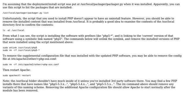 Apple: How can I uninstall PHP 5.4 and 5.5? (2 Solutions!!) смотреть онлайн