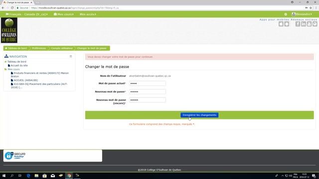 Configuration Moodle смотреть онлайн