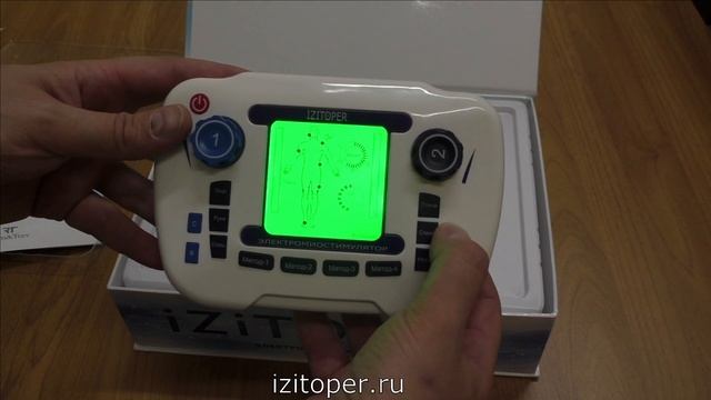 Многофункциональный электромиостимулятор IZITOPER 1920x1080 смотреть онлайн