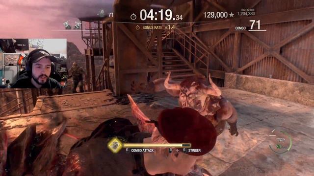 Resident Evil 4 Remake Mercenaries: Krauser Island S++