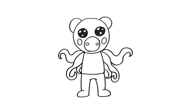 Как нарисовать 10 Персонажей из Роблокс простым способом | Пигги Роблокс рисунки для срисовки смотреть онлайн