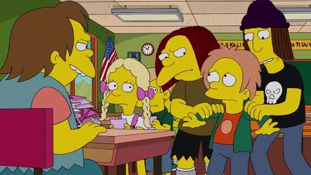 The Simpsons - Bart out-Valentines Nelson смотреть онлайн