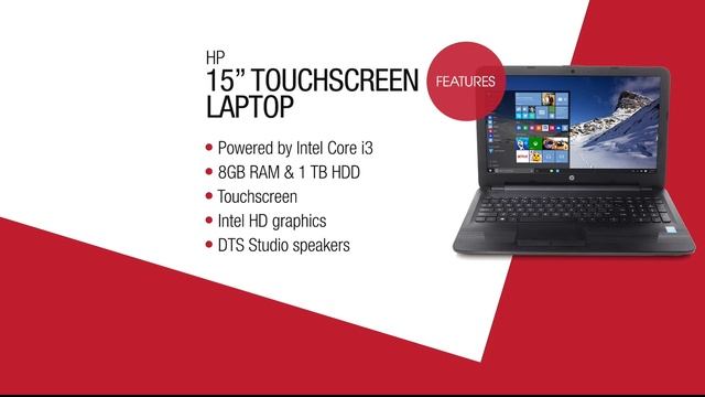 HP 15.6" Touch HD Core i3 8GB RAM, 1TB HDD Laptop смотреть онлайн