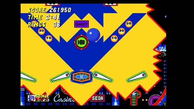 Sonic The Hedgehog 2 Прохождение Золотым Соником (Sega) смотреть онлайн