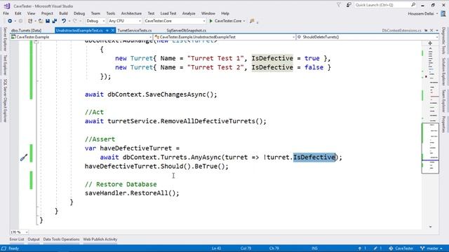Unit Test your Database using CaveTester смотреть онлайн