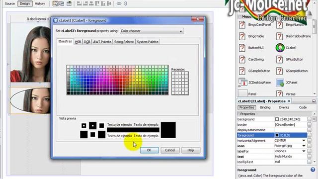 JLabel Circular смотреть онлайн