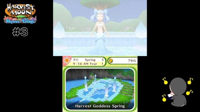 Harvest Moon: Skytree Village Game Play #3 смотреть онлайн