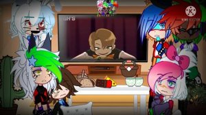 [FNaF] Security Breach react to TWO FACE[]ft. Sundrop & Moondrop[]Part 32 again[]Short[]