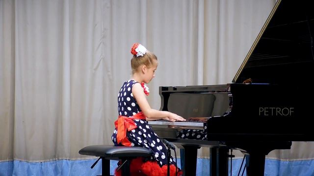 И. Бах «Маленькая прелюдия c-moll», Л. В. Бетховен «Три экосеза». Морева Варвара. смотреть онлайн