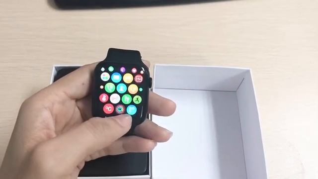 IWO W26 Bluetooth smart watch with temperature ,Highly recommend it . смотреть онлайн
