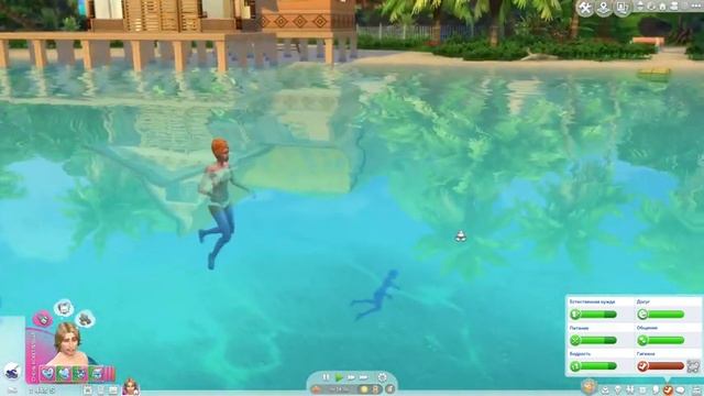 Первый рабочий день в карьере Актера - The Sims 4 - 100 ДЕТЕЙ #3 смотреть онлайн