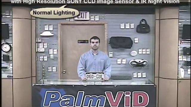 PalmVID Day/Night (Color & BW) High Resolution Sony CCD Image Sensor & IR Night Vision Sample Video смотреть онлайн