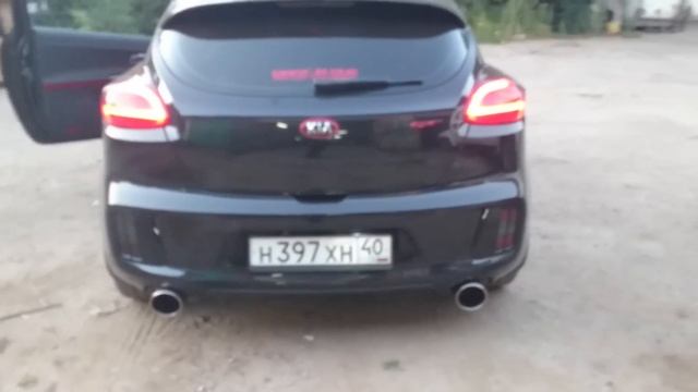 Новый выхлоп kia pro ceed GT смотреть онлайн