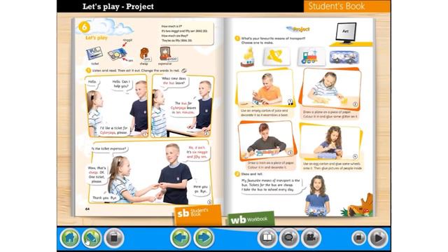 Get Smart Plus 4 Page 64 (Module 6 - Getting Around) смотреть онлайн