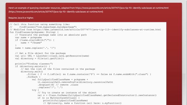 How to find all classes in a package using reflection in kotlin смотреть онлайн
