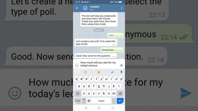 How to Create an Interactive Vote/Poll on Telegram смотреть онлайн