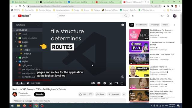 03 Full stack learning reactjs but it goes to Nextjs #fullstackdevelopers #nextjs #reactjs смотреть онлайн