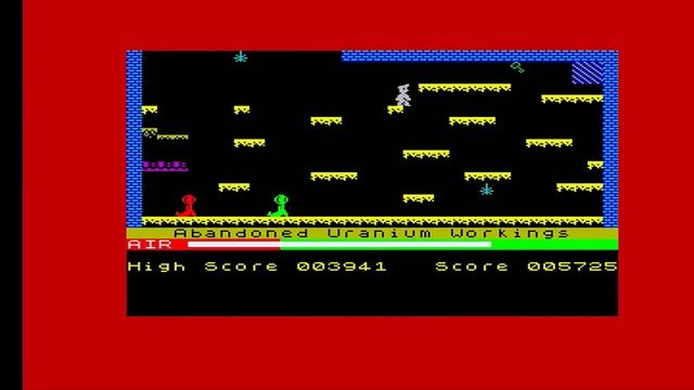 ZX Spectrum Games - Manic Miner смотреть онлайн