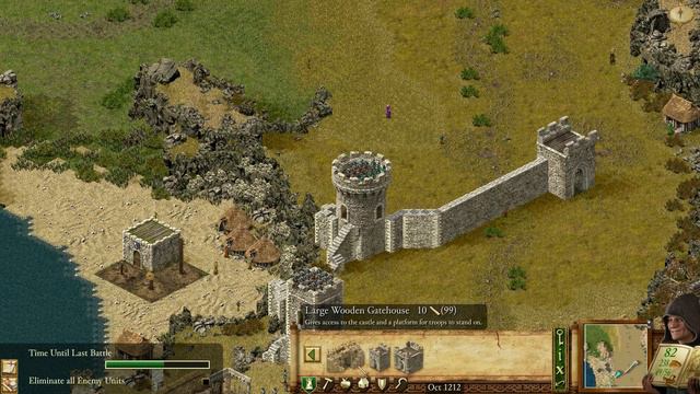 Stronghold Definitive Edition - Swine's Bay - Mission 1 A Hard Landing смотреть онлайн