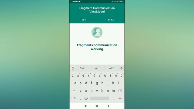 Fragment Communication using ViewModel - Android Developer Blog смотреть онлайн