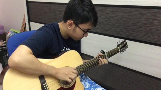 Simple Plan - I Don't Wanna Go To Bed ft. Nelly - Acoustic Guitar Fingerstyle Cover + Chords смотреть онлайн