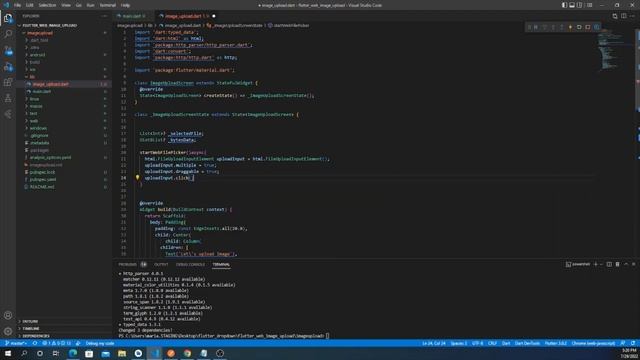 Flutter Web Pick Image and Upload to Server | Flutter Web Upload Image to REST API + Source Code смотреть онлайн