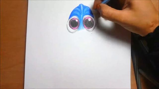 Dory Drawing From Finding Dory Movie смотреть онлайн