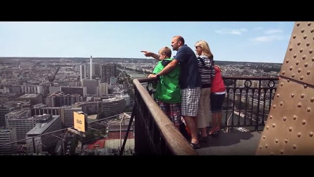 Париж - Эйфелева башня - самая посещаемая достопримечательность мира смотреть онлайн