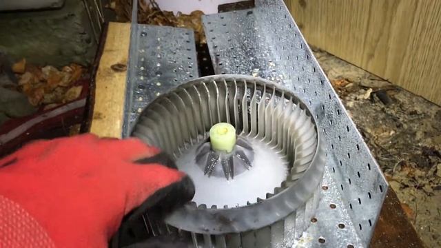 как снять крыльчатку с моторчика печки отопителя салона автомобиля смотреть онлайн