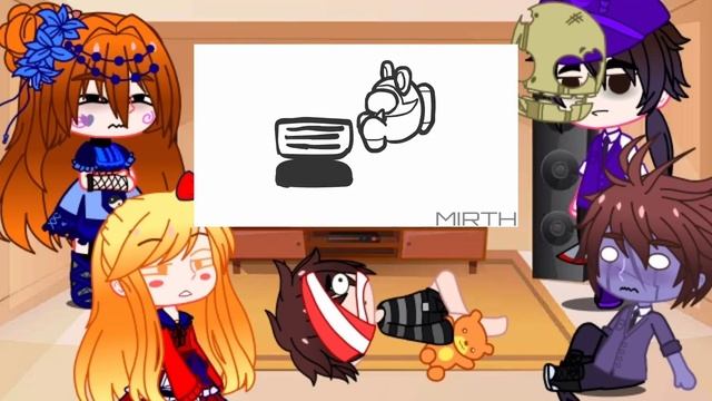 AFTON FAMILY REACTS TO SECURITY BREACH MEMES Part 1 #fnaf #securitybreach