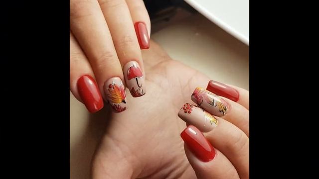 Лучшие идеи осеннего маникюра 2020 смотреть онлайн