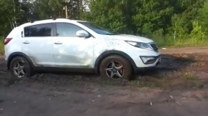 sportage 3  работа полного привода