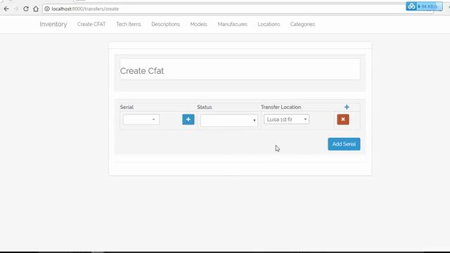 【Laravel 5 4 Vuejs 2 Inventory】switch add serial input and button смотреть онлайн