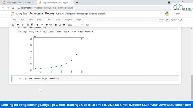 Polynomial Regression in Machine Learning | Complete Tutorial - in English #13 смотреть онлайн
