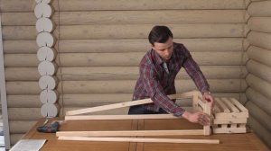 Деревянный стеллаж PROSTO HOME. Инструкция по сборке.