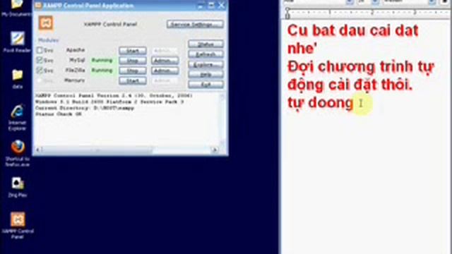 XAMPP - Make your Computer a Webserver: Apache, PHP, MySQL P2 смотреть онлайн