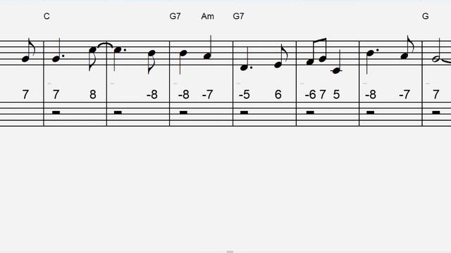 Wild Colonial Boy; play-along sheet music and chromatic harmonica tabs смотреть онлайн