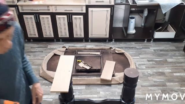 29 декабря 2020 г.сборка обеденного стола Лапка. смотреть онлайн