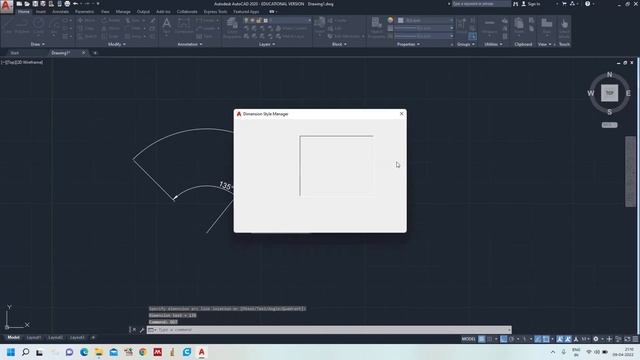 Arc (A) with radius and Angle using AutoCAD смотреть онлайн